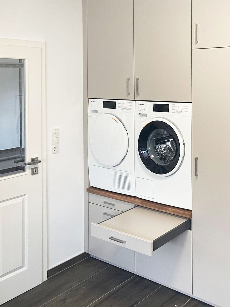 Einrichtung Hauswirtschaftsraum